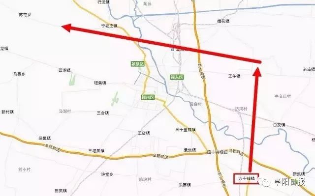 东北大外环穿过商合杭高铁,两年后,阜阳交通大外环将合围!