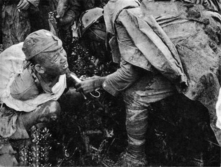 抗战中的中国战俘,面对断头台拒不下跪