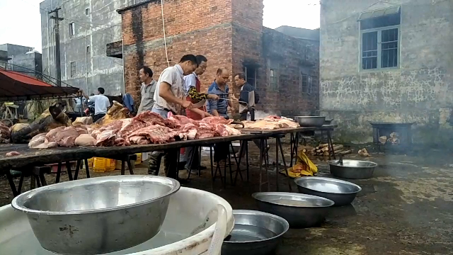 农村吃酒席喝喜酒吃扣肉你有多久没吃过农村酒席了