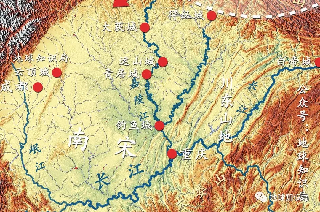 历史 正文  黄河淹华岳,白日照潼关 秦岭和大巴山作为关中平原南方的