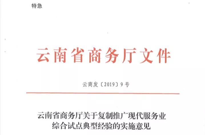 特急24條，雲南省現代服務業新政來了 財經 第1張