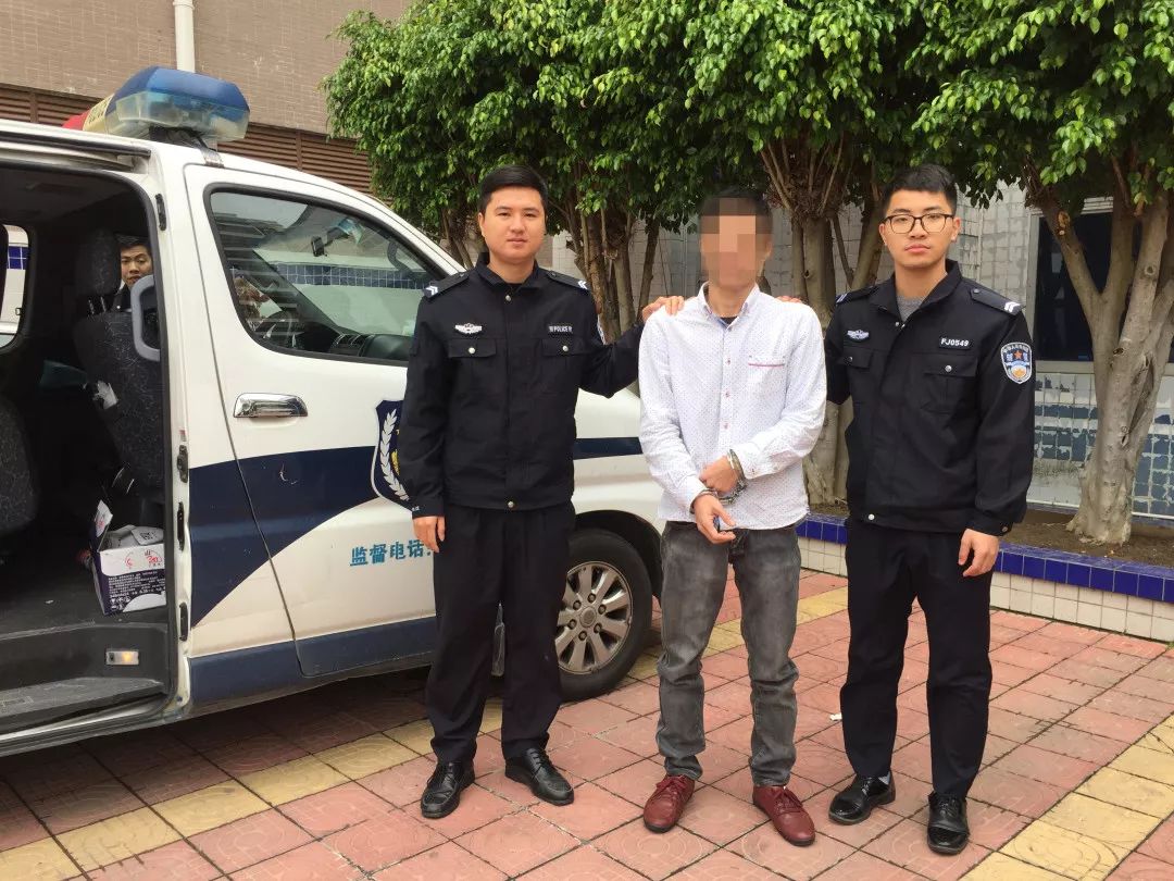 南堤派出所 抓获吸毒人员陈某南(男,37岁,陆丰东海镇人)