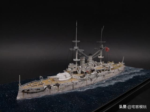 模玩秀1700富士号战列舰