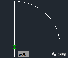 以门的模型建立块定义举例,首先画一个门的模型.