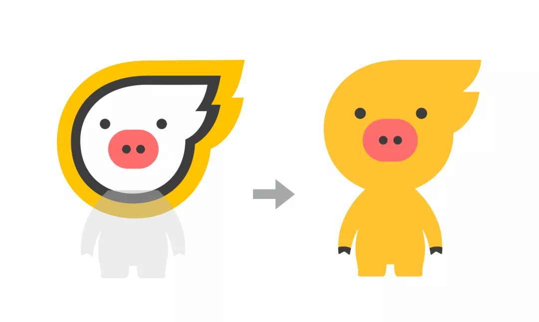 0设计揭秘:打造一个讨人喜欢的旅行小猪_logo