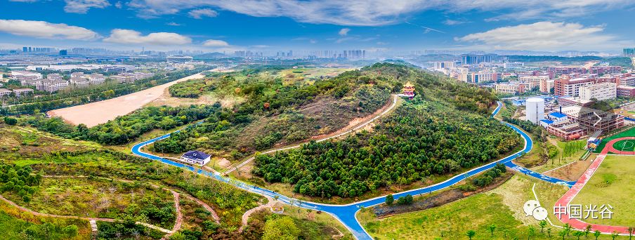 计划新建星河公园,黄龙山公园,光谷之星山水公园,九峰溪公园,花山河5