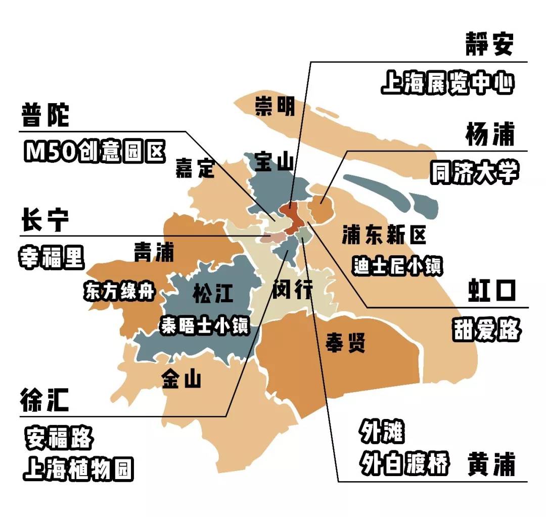 不同人眼中的上海地图,哪个适合你?