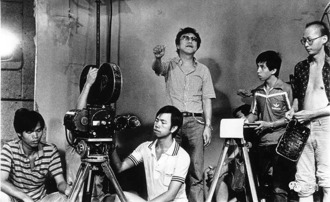 吴宇森,导演,监制 1979卢玉莹拍摄的香港八十年代影人照片这本『电影