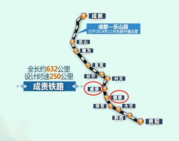 成贵铁路来临,云南2县将迎来高铁时代