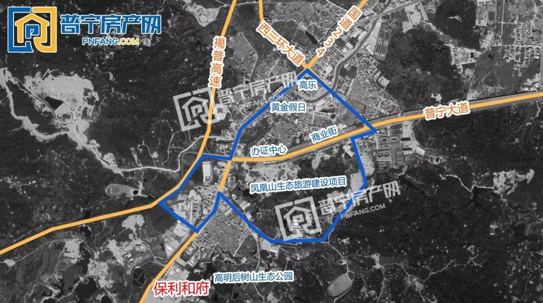 跟着规划走|普宁圈了12个重点片区,开启新一轮大发展!