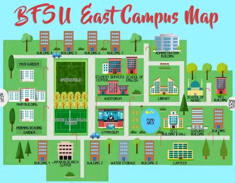 优活动323下午北京外国语大学里的校园疑踪