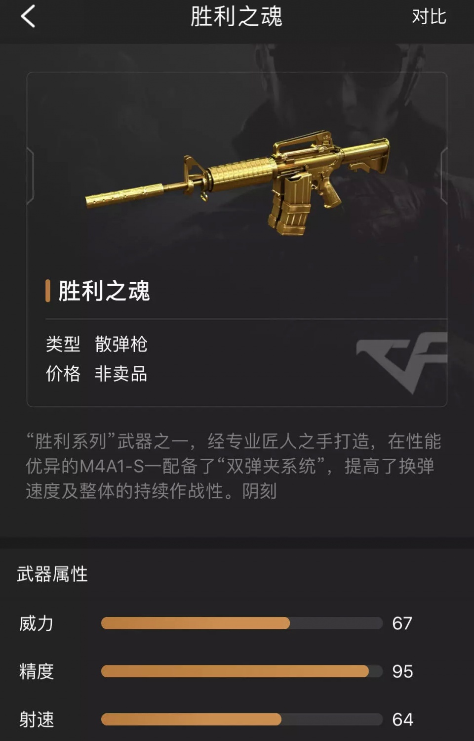 穿越火线:实用的平民武器,m4a1-秘银赤龙不输英雄级武器