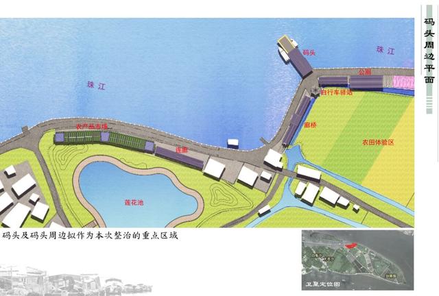 黄埔大吉沙岛项目最新进展新轮渡公厕垃圾站排水排污系统将这样设置