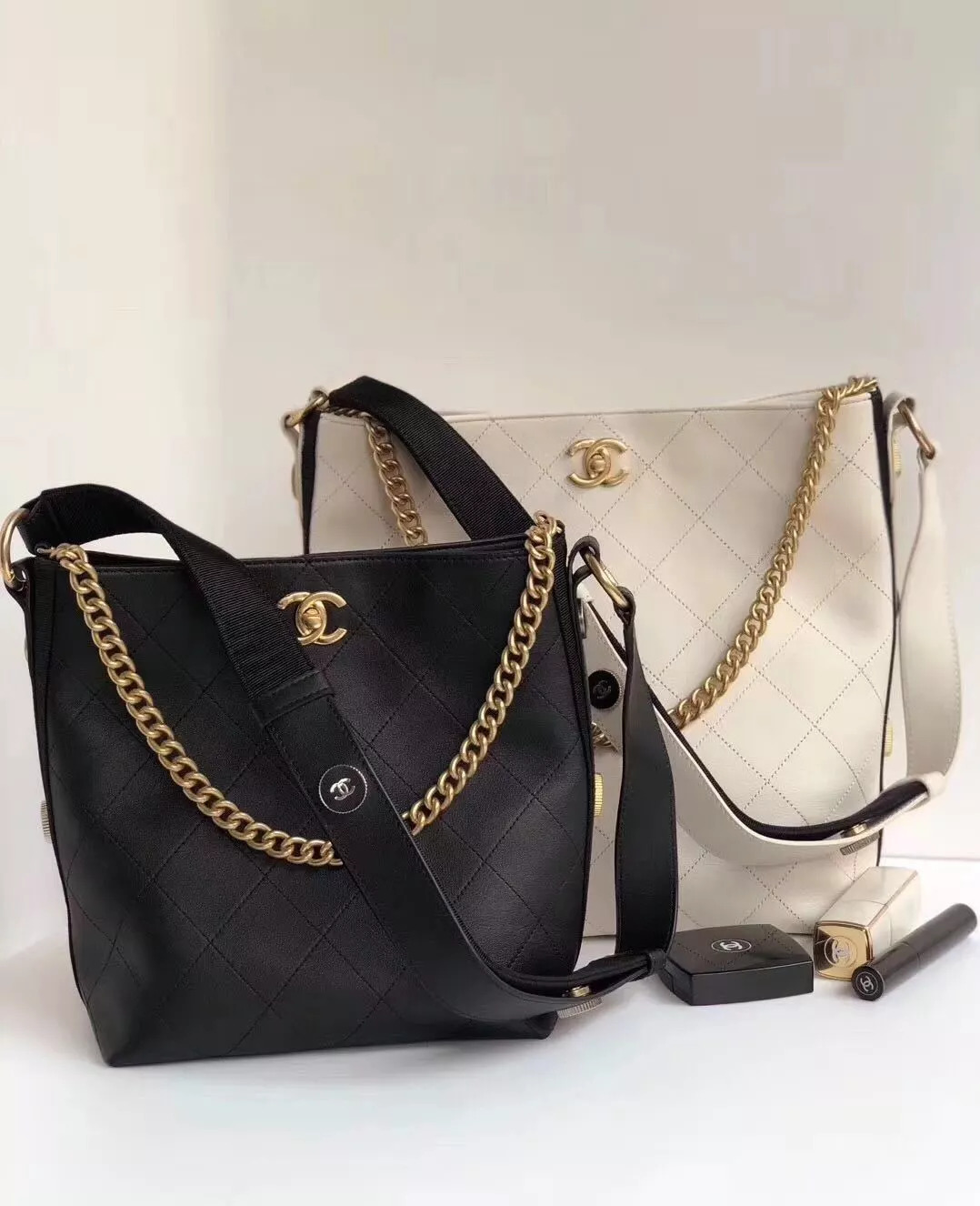 flap bag with chain