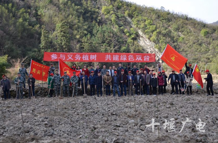 竹山县双台乡:植树造林增绿 共建大美双台