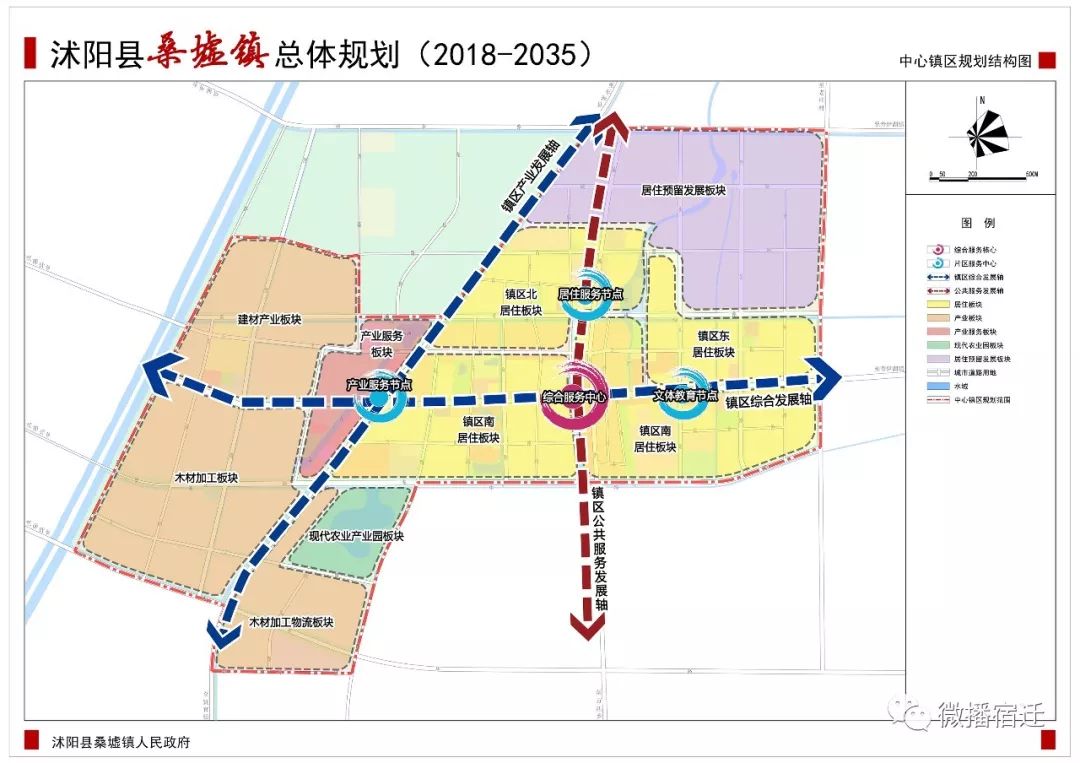 宿迁又一个乡镇总体规划公示附规划图