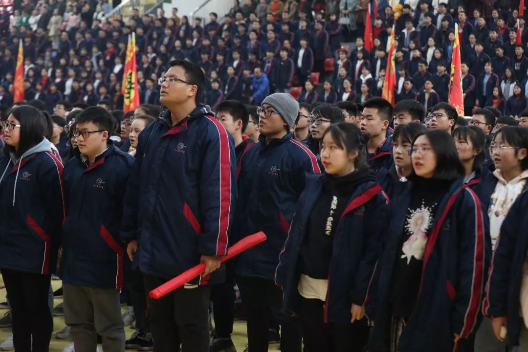 高考倒计时88天龙山高级中学2019年高考誓师大撼全场