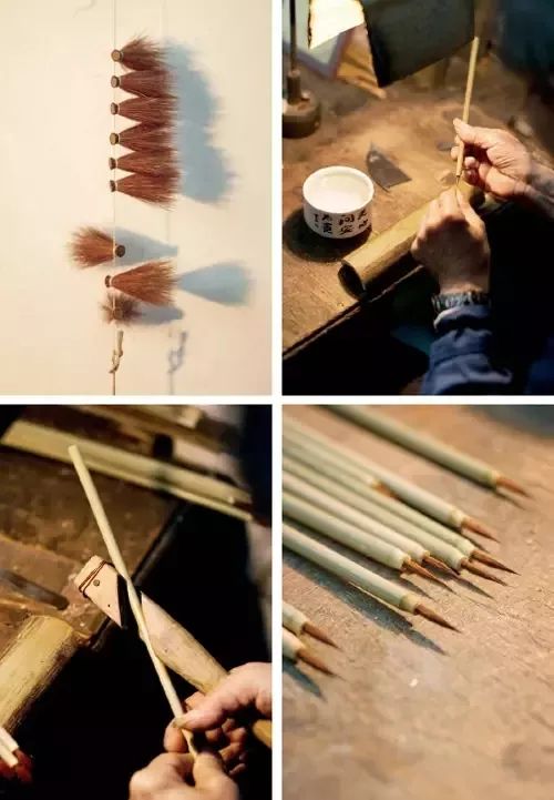 景德镇瓷用毛笔制作技艺