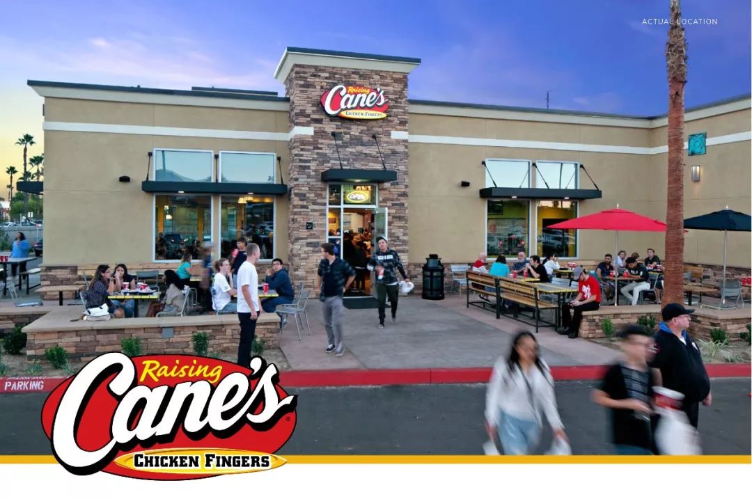 只卖鸡柳的raisingcanes2017年全美增长最快的餐饮品牌独家门店发售