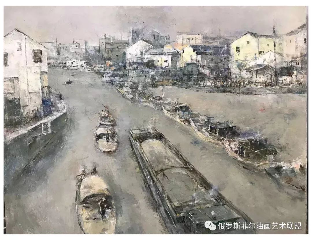 中国油画家李伟松油画作品欣赏