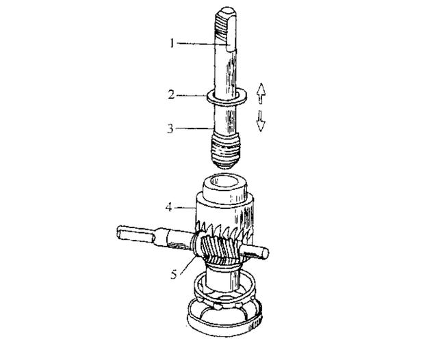 蜗轮蜗杆机构是其核心部件,它具有较大的传动比且自锁