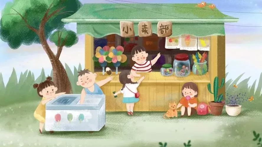 桂平中小学校内的小卖部,你点睇?