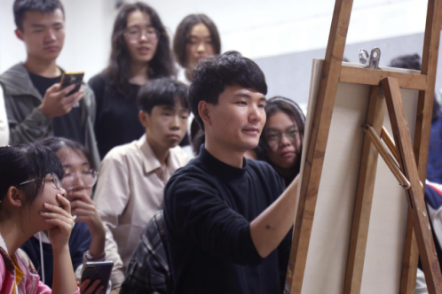 广州江山画室--江山艺术2019年预报名参观现场