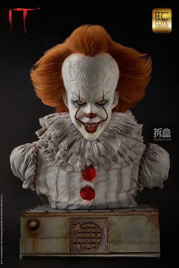 ecc小丑回魂it02佩尼怀斯pennywise11胸像