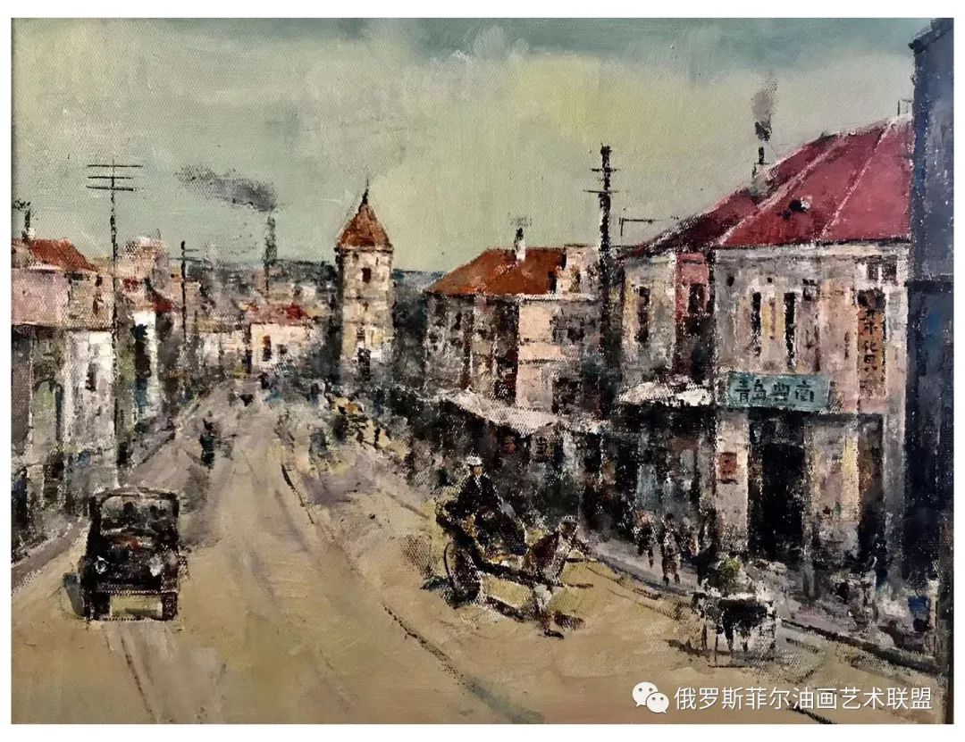 中国油画家李伟松油画作品欣赏