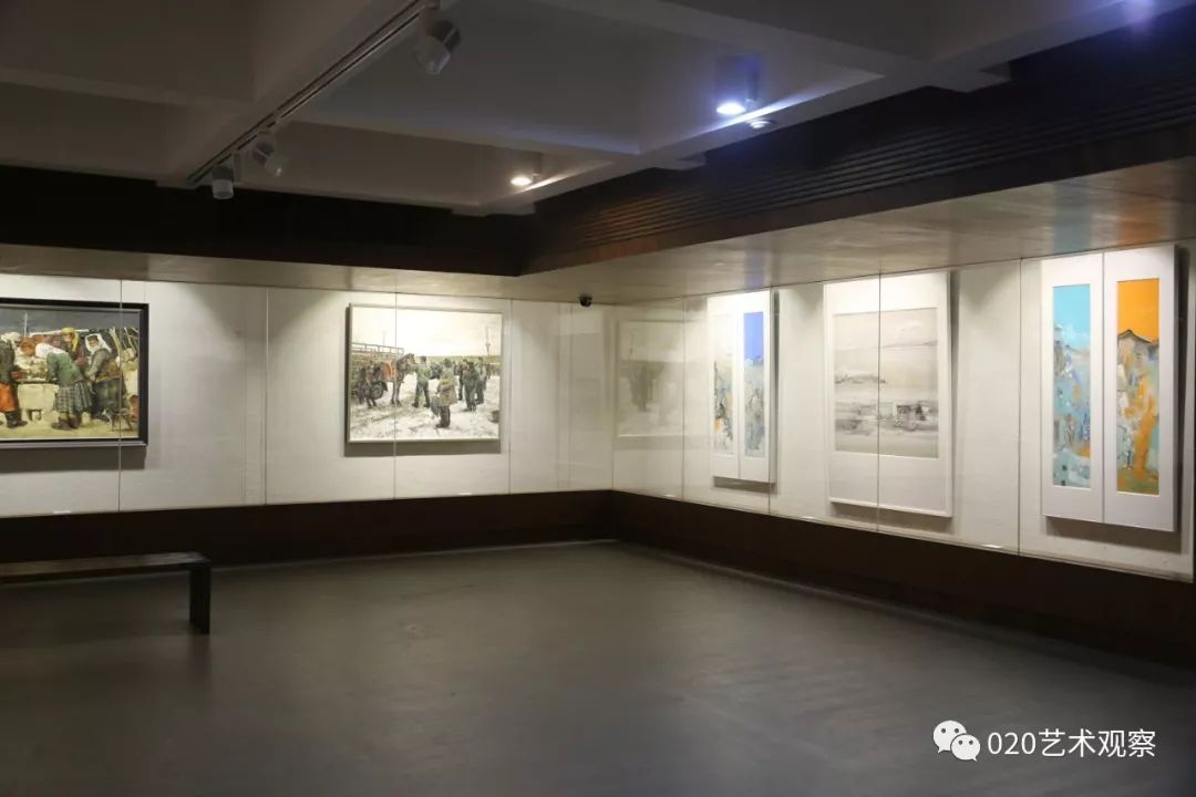 广东画院第三届签约画家学术成果汇报展在广州美术学院岭南画派纪念馆