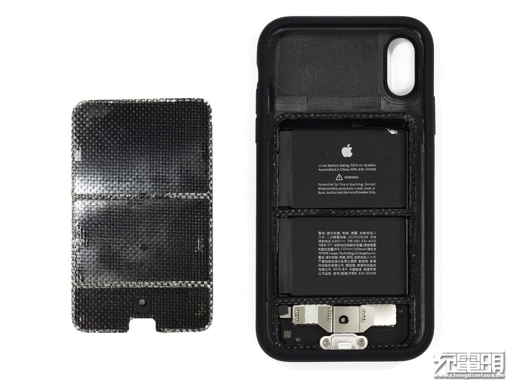 拆解报告:iphone xr smart battery case智能电池壳(a