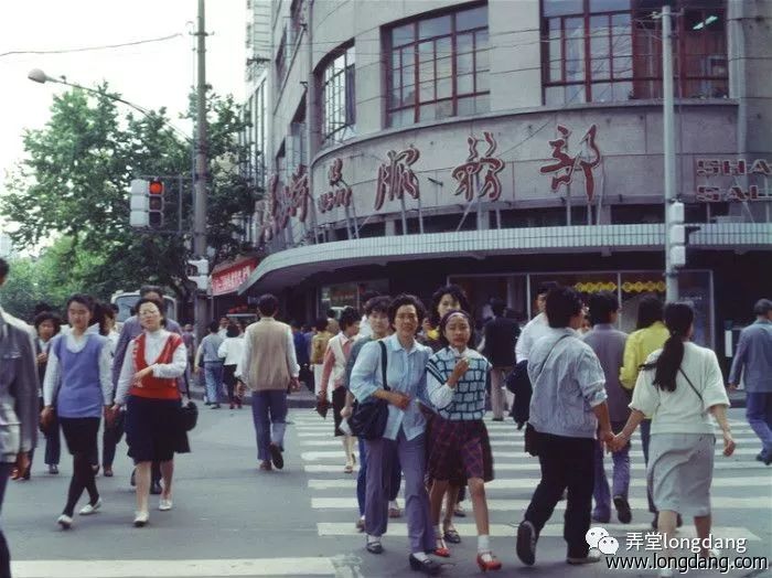 1980~1990年代 · 南京路 · 老照片 ·一