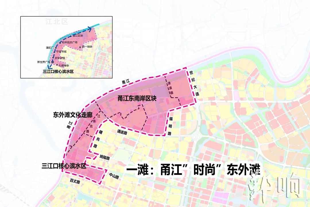 对标上海浦东和陆家嘴,甬江时尚东外滩今年计划这么干