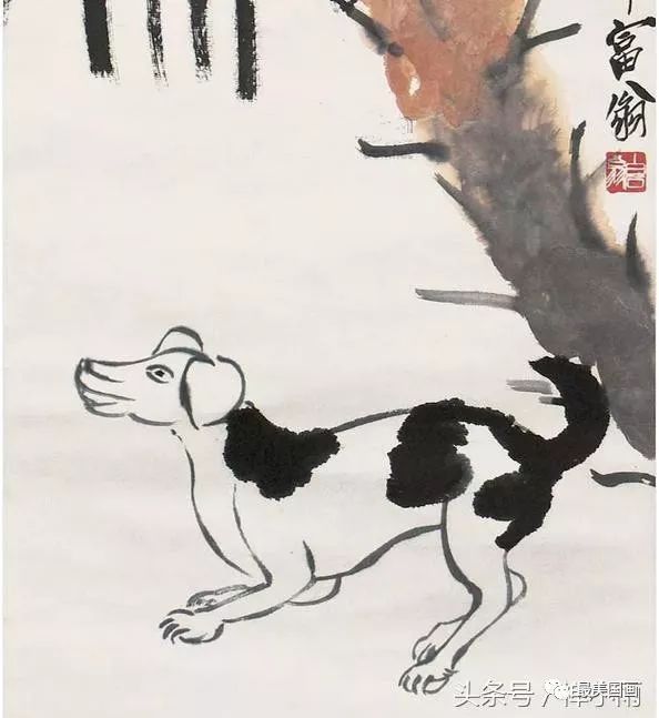 画人难画手 画兽难画狗 画花难画叶 欣赏名家笔下的可爱狗 黄胄