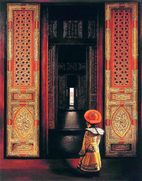 "发现紫禁城第一人"的油画家—— 姜国芳和他的人物画