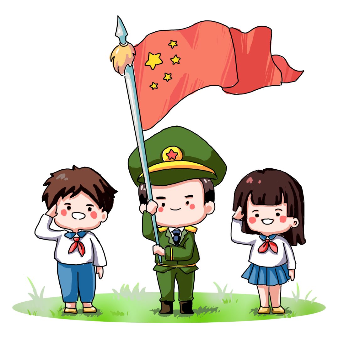 国旗升起祖国情童心灌溉少年志