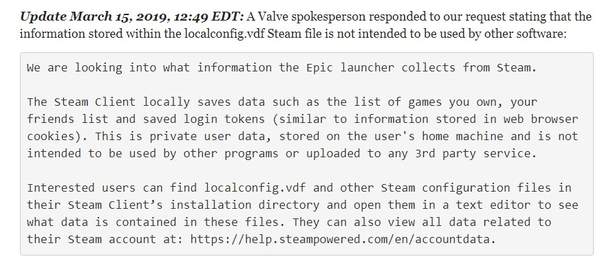 準備開撕？V社正調查Epic商店擅自收集Steam用戶資訊 遊戲 第3張