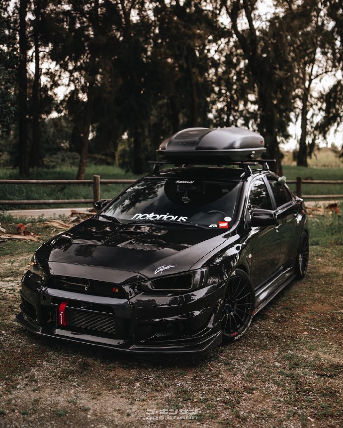 三菱mitsubishi lancer evo x 黑武士