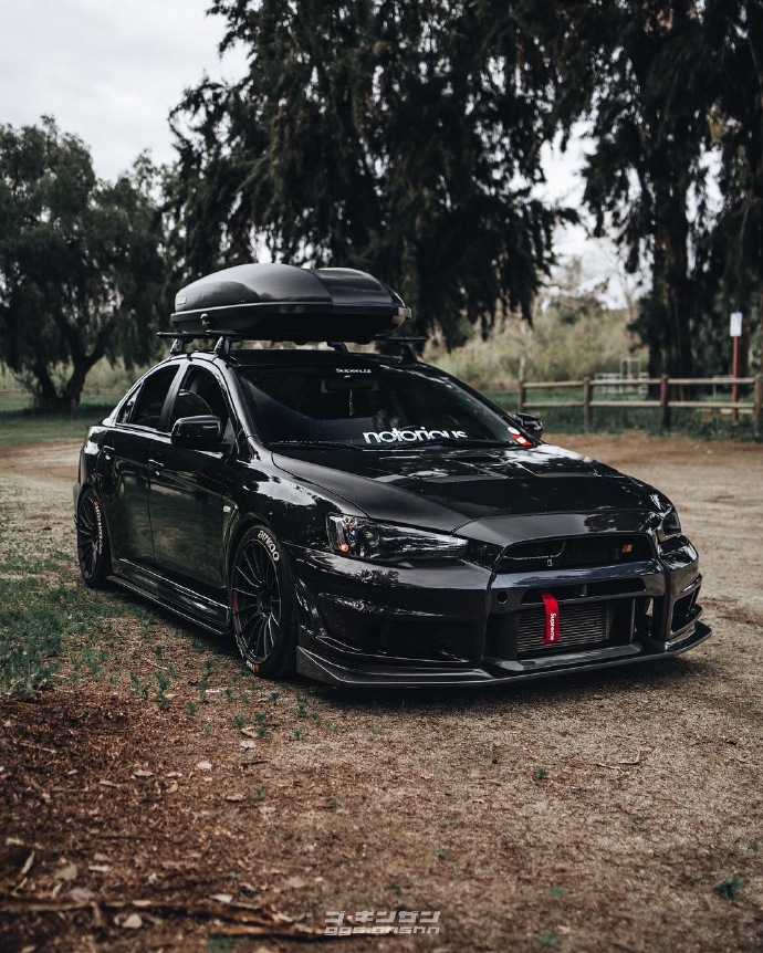 三菱mitsubishi lancer evo x 黑武士