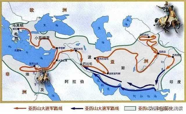 亚历山大如果没走错路，直接杀进中国，中国能挡住马其顿方阵吗？