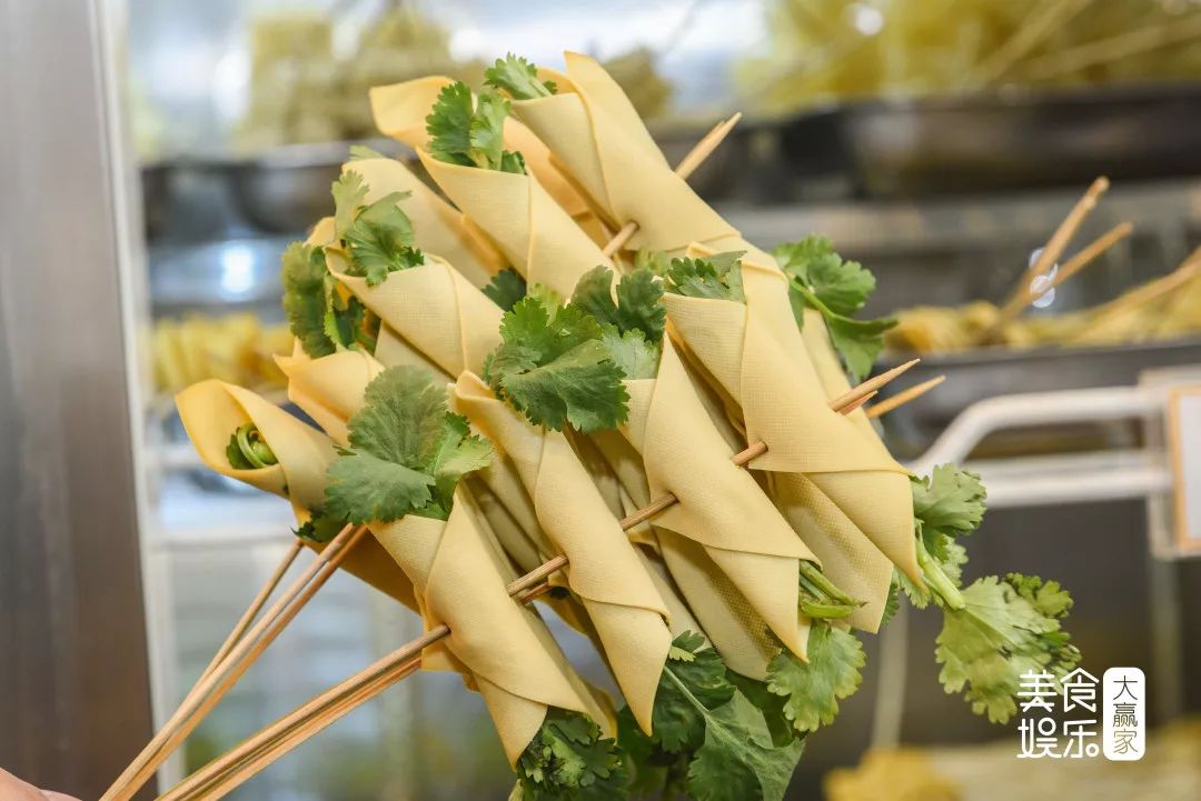 【干豆腐卷香菜】【海带卷粉条】精选推介小 食特色小食佐餐精选1