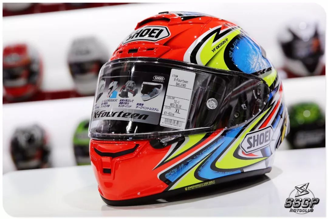 shoei x-14的2019年复刻经典:加藤大志郎