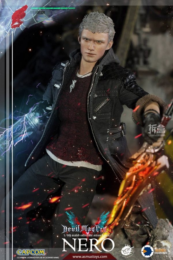 asmus toys《devil may cry v/鬼泣5》nero尼禄1:6可动人偶