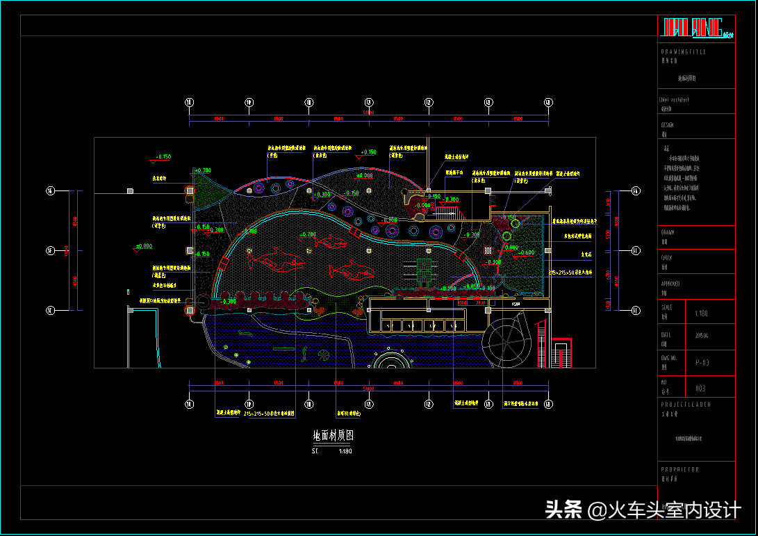 少见的设计——儿童水上乐园设计cad施工图纸 效果图