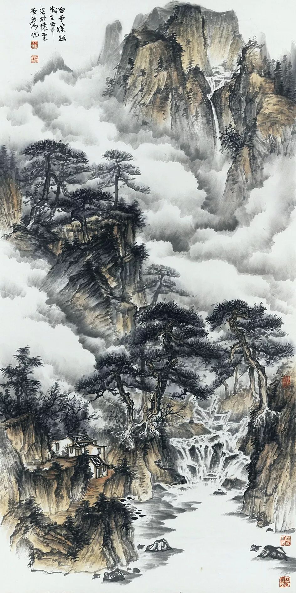 艺术中国著名画家北海山水画赏析