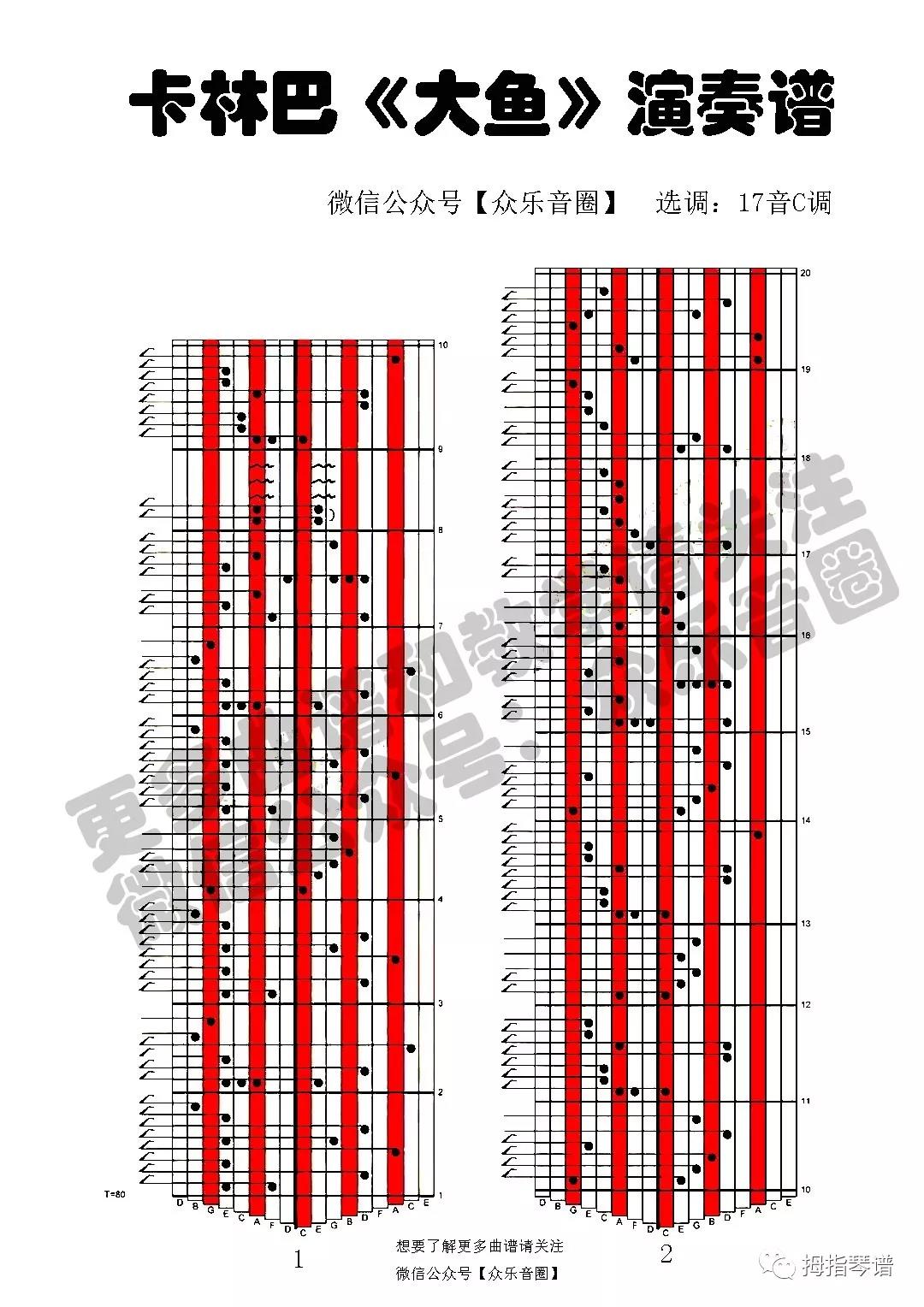 大鱼海棠笛子简谱_大鱼笛子谱 洞箫谱 洞箫 大鱼海棠 印象曲 器乐乐谱 中国曲谱网(3)