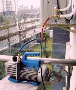 【冷暖百科】分体式空气源热泵安装时如何正确抽真空?