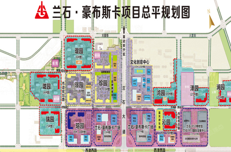 七里河兰石豪布斯卡j区910地块计划4月30日开工