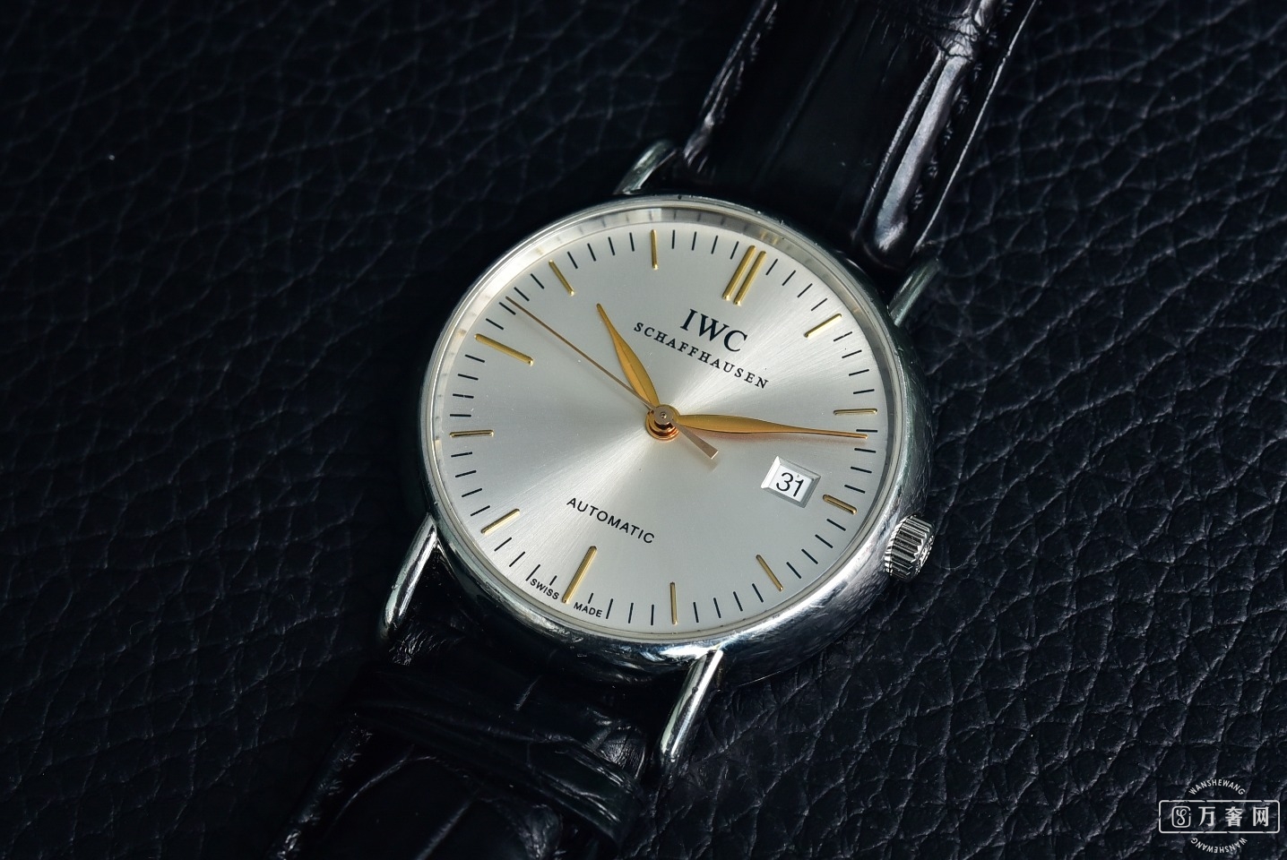男人出去就得有块表 看中万国柏涛菲诺系列IW356303腕表 深圳高价回收万国手表