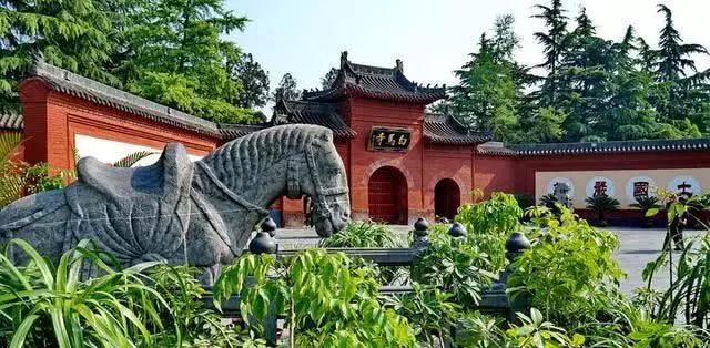 佛教祖庭皇家寺庙 千年古刹白马寺 中国第一古刹 钟声